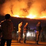 Cephanelikte yangın